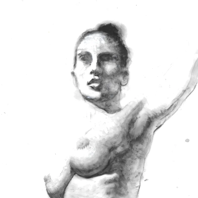 More charcoal textures testing